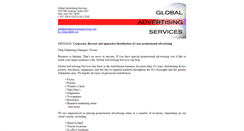 Desktop Screenshot of globaladvertisingservices.com